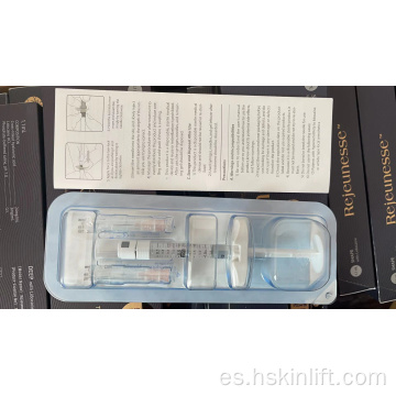 Relleno de ácido hialurónico facial dérmico reticulado 24 mg